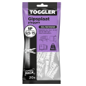 GIPSPLAATPLUG SP TOGGLER ZAK A 20 STUKS