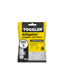 PLUG ALLIGATOR M FLENS TOGGLER 5MM/BLIST 20ST