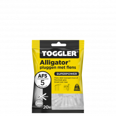 PLUG ALLIGATOR M FLENS TOGGLER 5MM/BLIST 20ST
