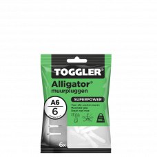 PLUG ALLIGATOR Z FLENS TOGGLER 6MM/20 STUKS