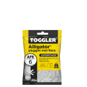 PLUG ALLIGATOR M FLENS TOGGLER 6MM/20STUKS