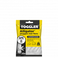 PLUG ALLIGATOR M FLENS TOGGLER 8MM/20 STUKS