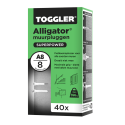 ALLIGATORPLUG TOGGLER 8MM A 8