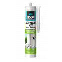 BISON ACRYLAATKIT UNIVERSEEL WIT KOKER 300 ML NL/FR