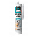 BISON BEGLAZINGSKIT WIT KOKER 290 ML NL/FR