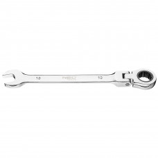 STEEK/RATELSLEUTEL 13MM MET KNIK CRV STAAL, TUV M+T