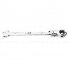 STEEK/RATELSLEUTEL 10MM MET KNIK CRV STAAL, TUV M+T