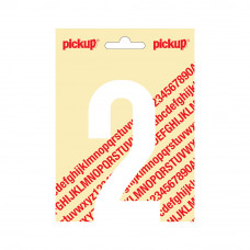 PLAKCIJFER NOBEL 120 MM WIT 2