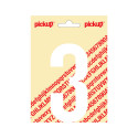 PLAKCIJFER NOBEL 120 MM WIT 3