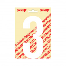 PLAKCIJFER NOBEL 150 MM WIT 3