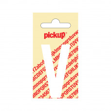 PLAKLETTER NOBEL 60 MM WIT V