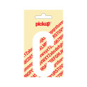 PLAKLETTER NOBEL 90 MM WIT C