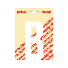PLAKLETTER NOBEL 120 MM WIT B