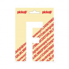 PLAKLETTER NOBEL 120 MM WIT F