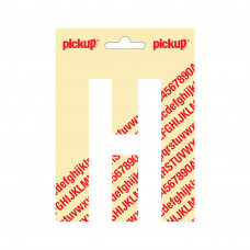 PLAKLETTER NOBEL 120 MM WIT H