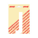 PLAKLETTER NOBEL 120 MM WIT J