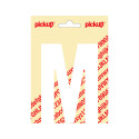 PLAKLETTER NOBEL 120 MM WIT M