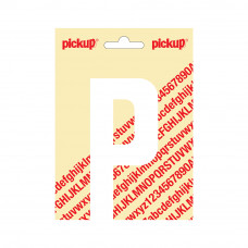 PLAKLETTER NOBEL 120 MM WIT P