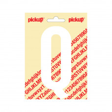 PLAKLETTER NOBEL 120 MM WIT Q