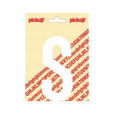 PLAKLETTER NOBEL 120 MM WIT S