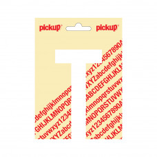 PLAKLETTER NOBEL 120 MM WIT T