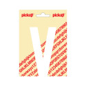 PLAKLETTER NOBEL 120 MM WIT V