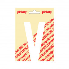 PLAKLETTER NOBEL 120 MM WIT V