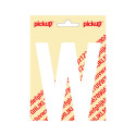 PLAKLETTER NOBEL 120 MM WIT W