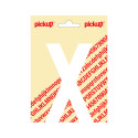 PLAKLETTER NOBEL 120 MM WIT X