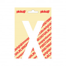 PLAKLETTER NOBEL 120 MM WIT X