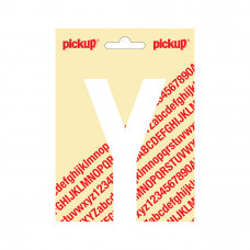 PLAKLETTER NOBEL 120 MM WIT Y