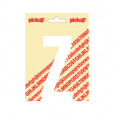PLAKLETTER NOBEL 120 MM WIT Z