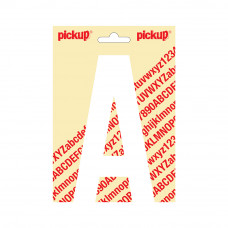 PLAKLETTER NOBEL 150 MM WIT A