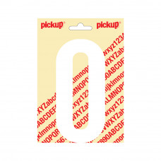 PLAKLETTER NOBEL 150 MM WIT O