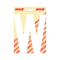 PLAKLETTER NOBEL 150 MM WIT W