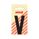 PLAKLETTER NOBEL 60 MM ZWART V