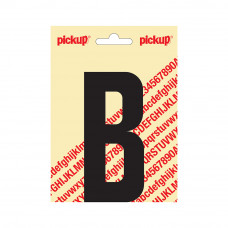 PLAKLETTER NOBEL 120 MM ZWART B