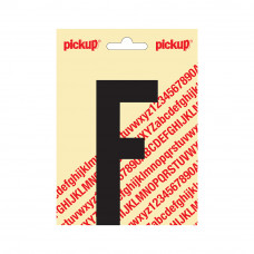 PLAKLETTER NOBEL 120 MM ZWART F
