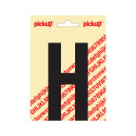 PLAKLETTER NOBEL 120 MM ZWART H
