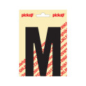 PLAKLETTER NOBEL 120 MM ZWART M