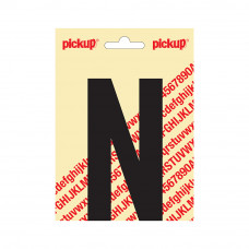 PLAKLETTER NOBEL 120 MM ZWART N