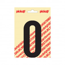 PLAKLETTER NOBEL 120 MM ZWART O