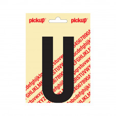 PLAKLETTER NOBEL 120 MM ZWART U
