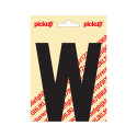 PLAKLETTER NOBEL 120 MM ZWART W