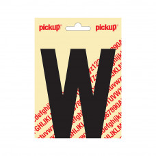 PLAKLETTER NOBEL 120 MM ZWART W