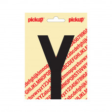 PLAKLETTER NOBEL 120 MM ZWART Y