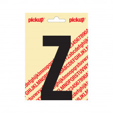 PLAKLETTER NOBEL 120 MM ZWART Z