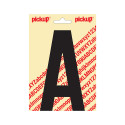 PLAKLETTER NOBEL 150 MM ZWART A