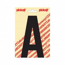 PLAKLETTER NOBEL 150 MM ZWART A