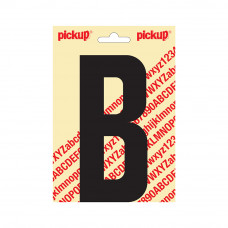 PLAKLETTER NOBEL 150 MM ZWART B